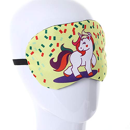Sleeping Mask With Gel For Girls Sleep Eye Cover Lightweight Cotton Fabric Blindfold Soft Eye Mask For Kids Teens Men Women, Assorted - Toy Temple