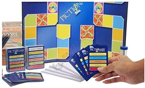Pictionary Board Game for Kids and Adults Quick Draw Sketches Crazy Guesses All Ages Card Board Game