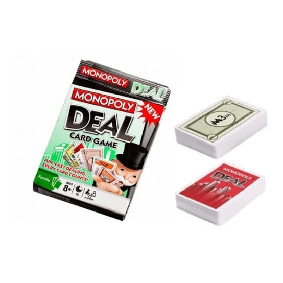 Monopoly Deal Card Game - Fun and Engaging Multi-Color Card Game for 2-5 Players, Ages 8+ | Perfect for Family and Friends