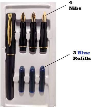 Calligraphy Pen 4 Nib Set- 1 Pack - Toy Temple