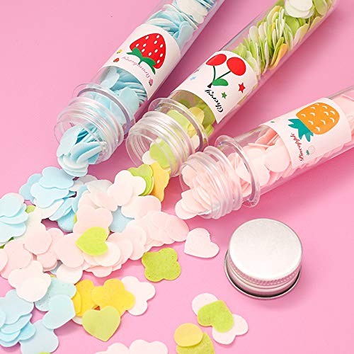 Tube Shape Bottle Paper Soap Clean Soft Bath Ideal For Kids & Children's Face and Hand Wash - Multicolor