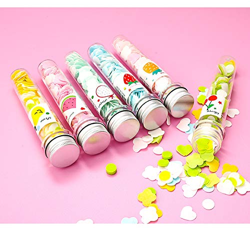 Tube Shape Bottle Paper Soap Clean Soft Bath Ideal For Kids & Children's Face and Hand Wash - Multicolor
