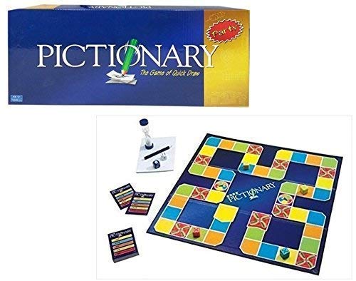 Pictionary Board Game for Kids and Adults Quick Draw Sketches Crazy Guesses All Ages Card Board Game