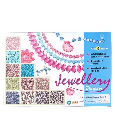 Jewellery Designer Senior Craft Kit | Kids Play Kit, Edu-cational Toy, Classic Board Games for Kids Boys and girls