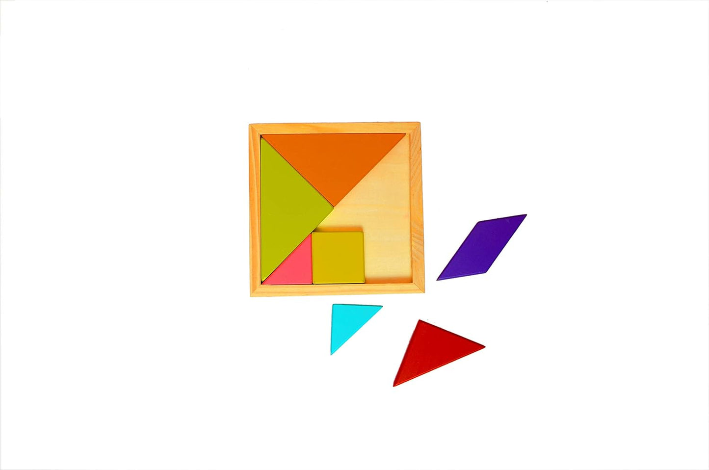 Wooden Tangram Puzzle for Mind Development of Kids - Toy Temple