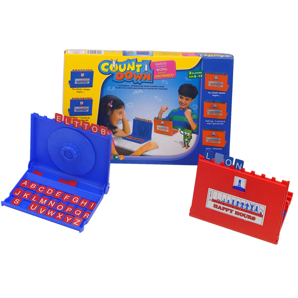Count Down,Board Games,Educational Toy,For Boys & Girls 5 Yr+,Multicolor, Big Kid
