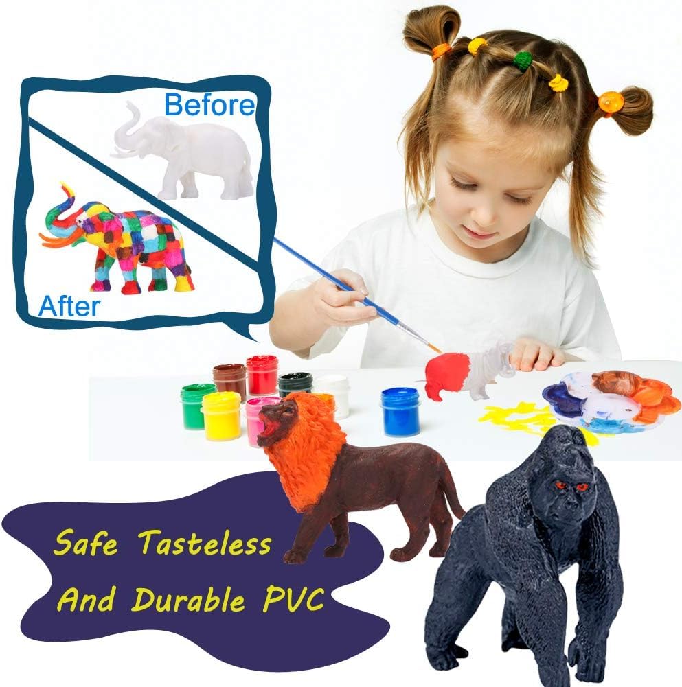 Create and Paint Animal Art Game for Kids