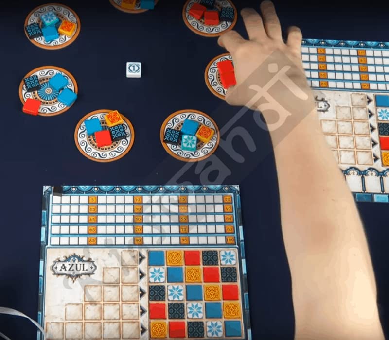Azul Game, Strategy Tile Placement Board Game | Family Board Games for Adults and Kids - Ages 8 and up, 2 to 4 Players