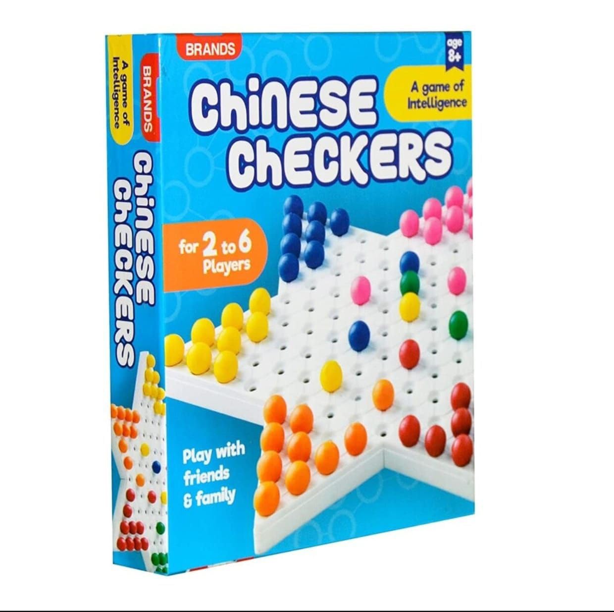 New Chinese Checker Board Game for Kids and Adults (2 to 6 Players)
