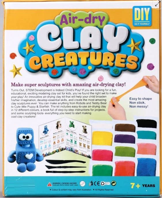 Clay Creatures (Set- 1)- Multi Color