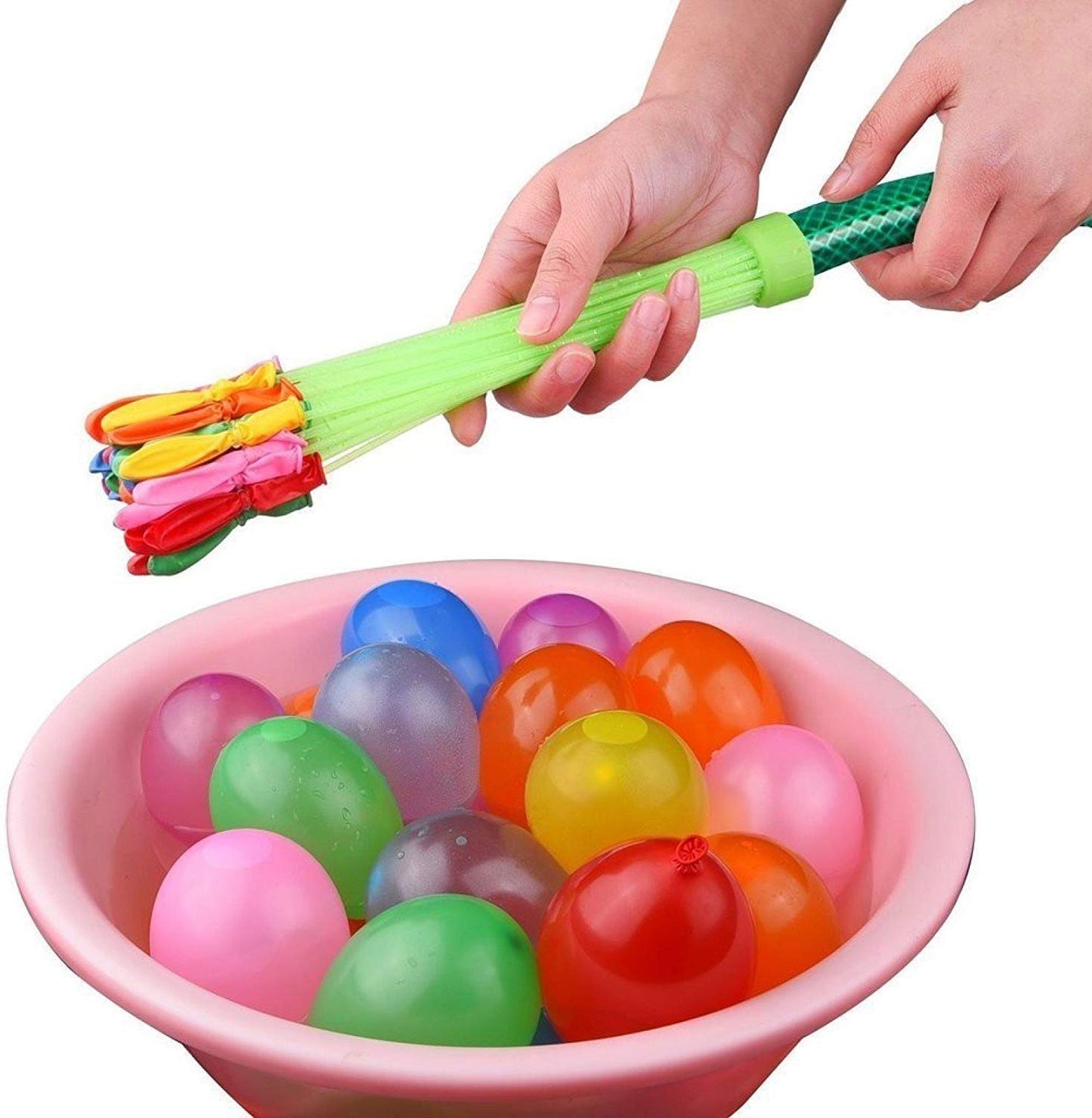 ToyTemple Holi Water Balloon | Automatic Fill And Tie Magic Water Balloons | Set of 3 Bunch | 111 Balloons | Multicolour Avengers Hulk Spiderman Frozen theme