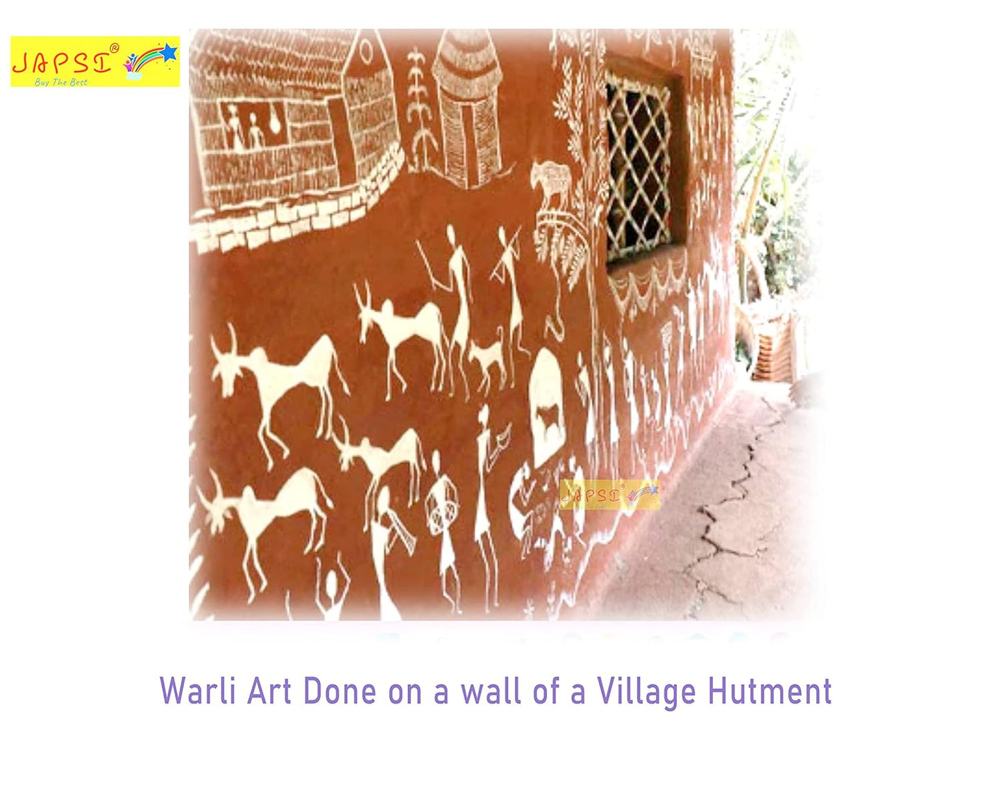 Warli Art Painting Kit | Indian Art Forms Art and Craft DIY Kit | Ancient Indian Tribal Art Kit | Madhubani, Warli, Lippan, Mandala Arts | Great Learning Activity for Kids & Girls