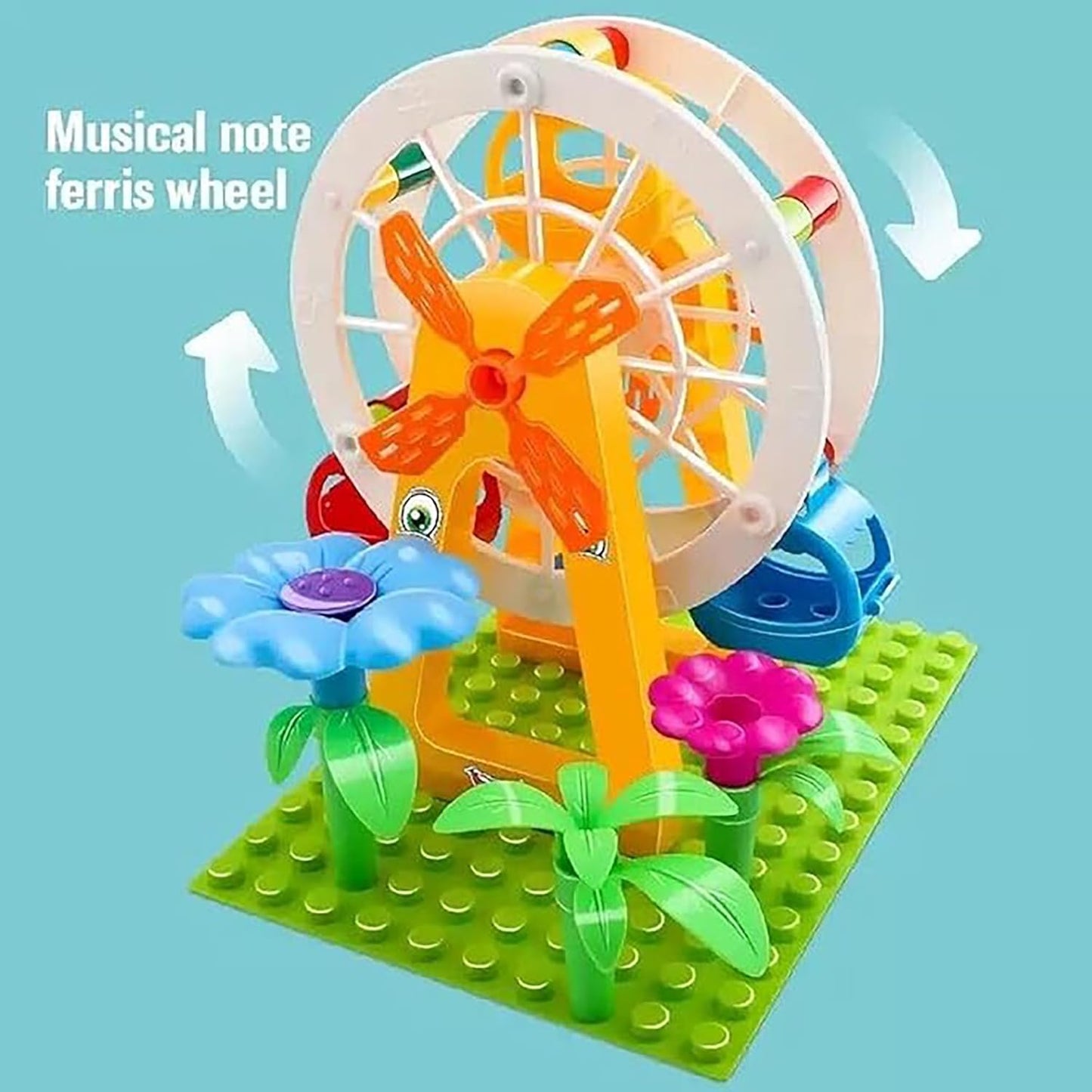 Brain Development Variable Sliding Blocks Building Blocks Assembly Blocks Educational Blocks Toy for Kids Boys Girls 3+ Years Plastic Multicolour- 186 pcs - Toy Temple