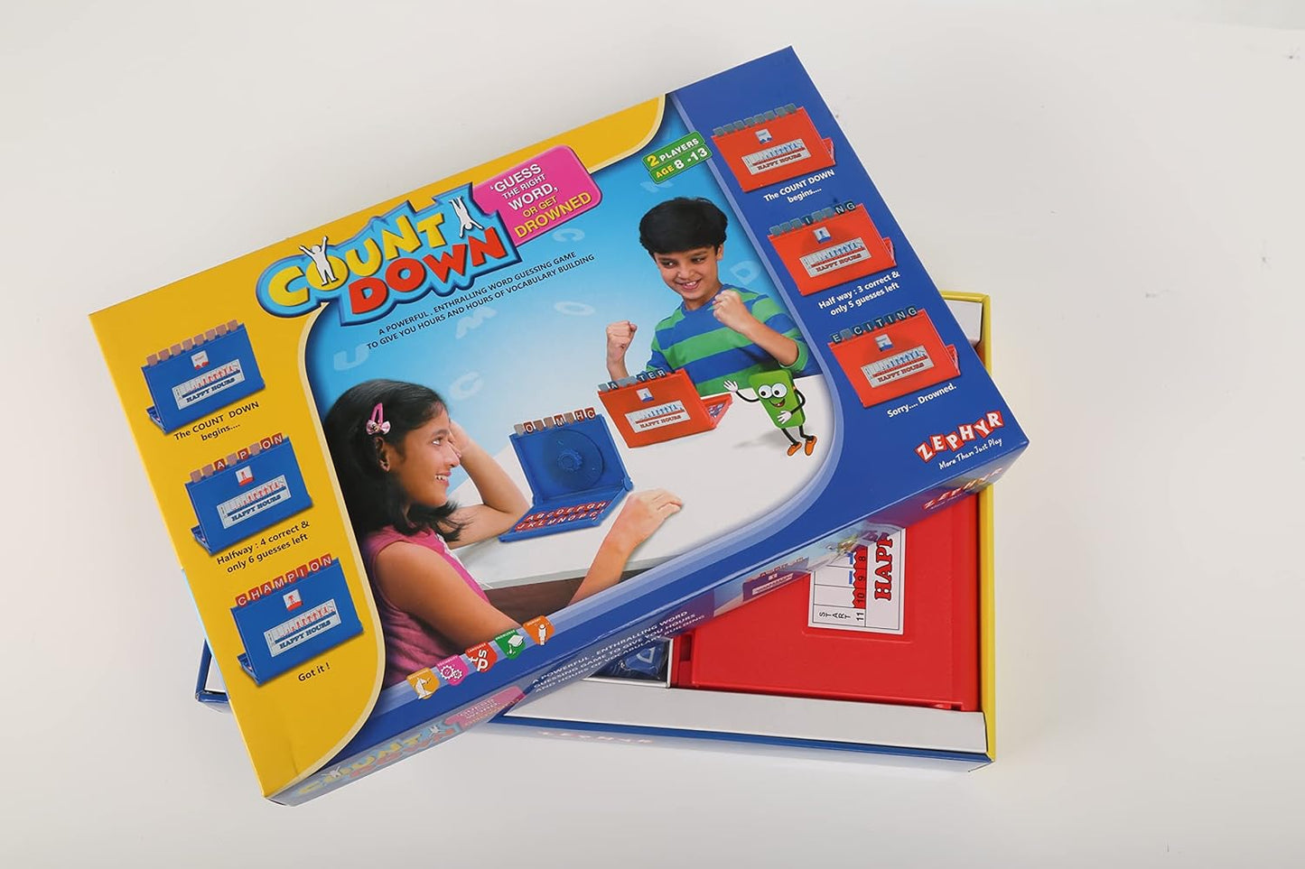 Count Down,Board Games,Educational Toy,For Boys & Girls 5 Yr+,Multicolor, Big Kid