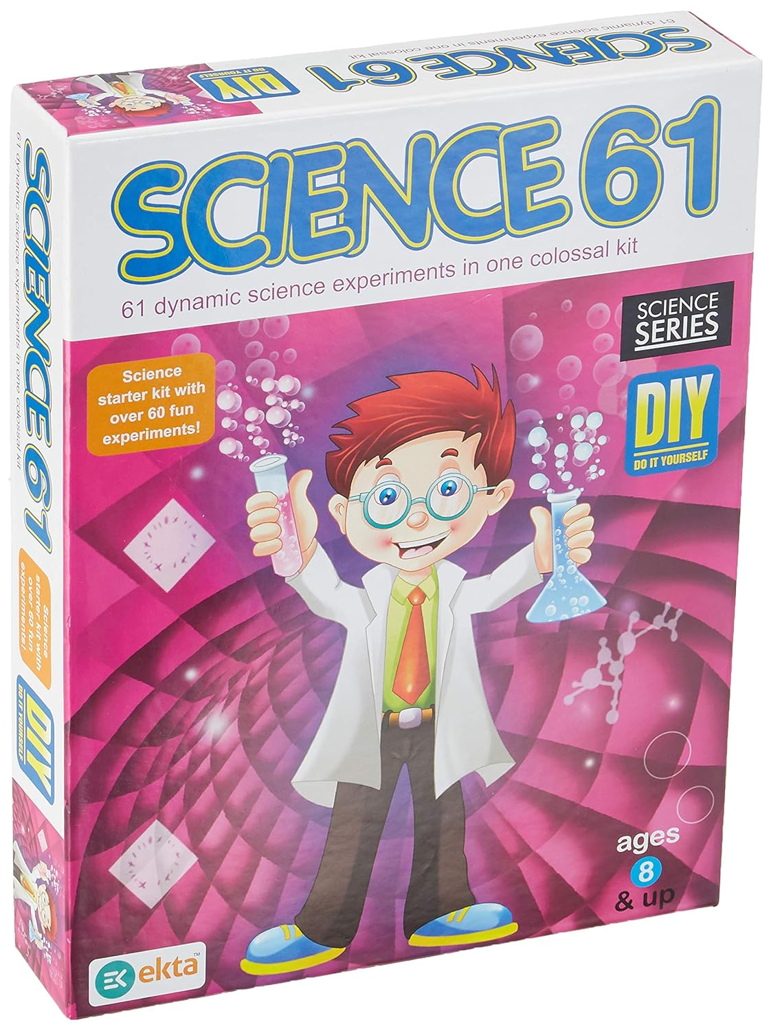 Science Kit (Multicolor, 61 Experiments),for-Ages 8 & up