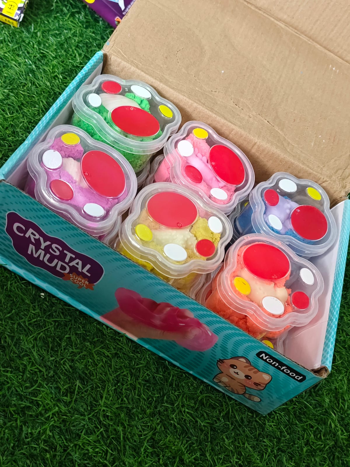 Creative Sand for Kids with Free 1 pc Molds | Kids Activity Toy Soft Sand Clay Non Toxic Building Sand Toy (12 Colors)