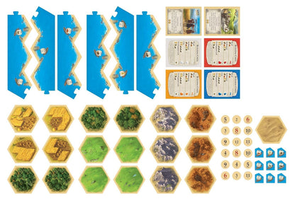 Catan Cardboard Mayfair Games 5th Edition | Board Game for Adults and Family | Adventure Board Game | Suitable Ages | for 3 to 4 Players Average